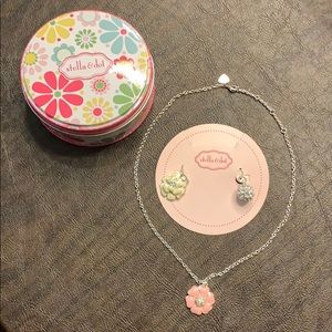 Stella & Dot Kristin charm necklace for girls